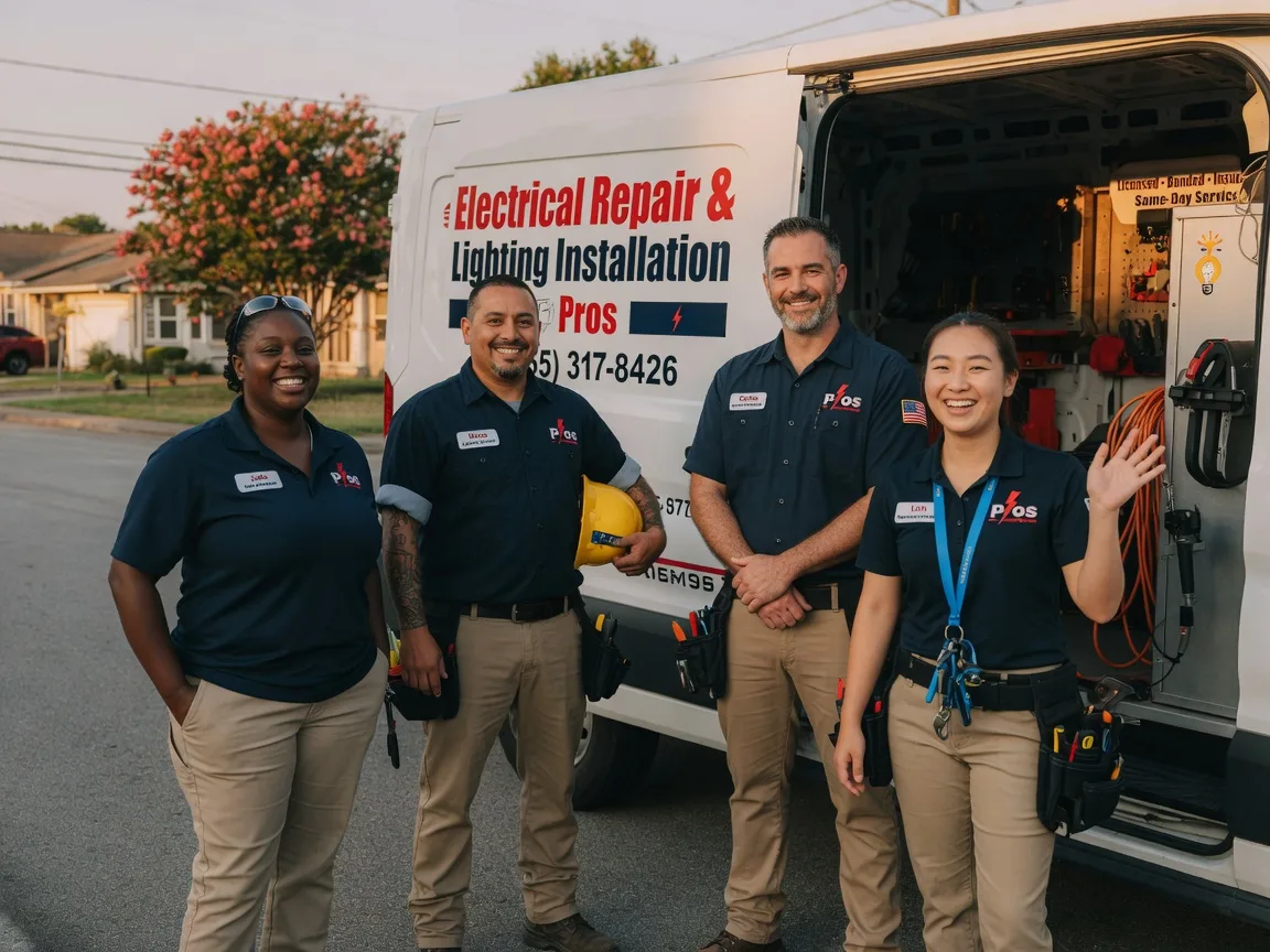 Licensed Electrician company in Cedar Lane, TX